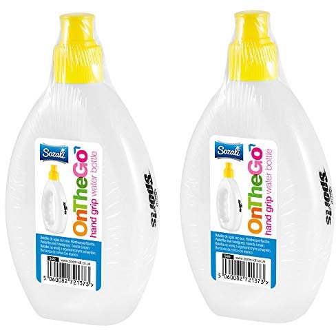 2 x Runners Fist Grip Water Bottle - 250ml