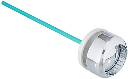 Geberit - Pulsador Para Mecanismo De Descarga Geberit Serie 220, Descarga Simple: Cromado Brillante (240.164.21.1)