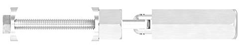 Gewindeterminal zur Selbstmontage mit Gelenk, für Pfosten ø 42,4 mm und ø 5mm Seil