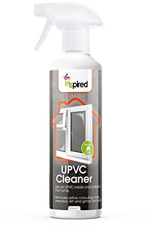 Inspired UPVC Cleaner for Indoors and Outdoors | Hard Plastic Reviver, Ideal for Doors, Gutters & Window Frames - 500ml