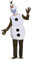 Disguise Olaf Kostüm für Erwachsene, Weiss/opulenter Garten, XXL (50-52)