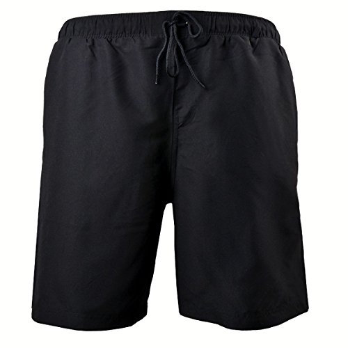 DAVES Freizeit- / Badeshorts Herren Übergröße schwarz Swimwear, XL Größe:3XL