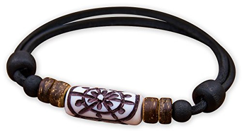 HANA LIMA Armband Herren Damen Surferarmband Lederarmband Herrenarmband Damenarmband