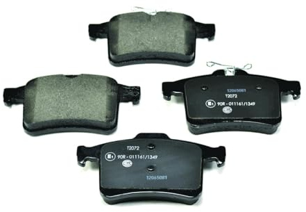 HELLA 8DB 355 015-901 Bremsbeläge | Kompatibel mit: JAGUAR XF I, XF SPORTBRAKE, XJ, XK II Cabriolet, XK II Coupe