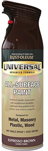 Rust-Oleum AE0160008E8 400ml Universal Spray Paint-Espresso Brown, 400 ml (Pack of 1)