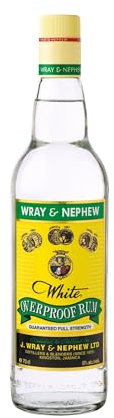 Wray & Nephew Overproof Rum 63% Vol. 0,7l