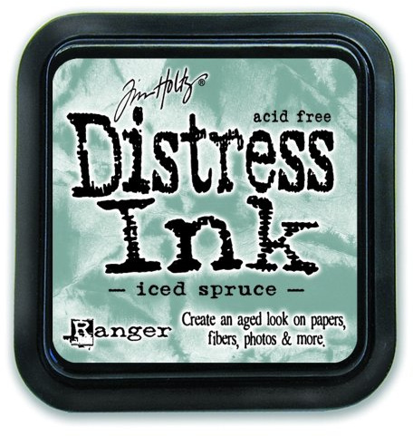 Ranger Tim Holtz Distress Ink Pads, Iced Spruce , Blue