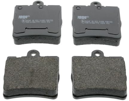 FERODO Brake Pads | FDB1322 | OE-Matching Quality | Eco-Friction Fuse+ Technology | Pack of 4