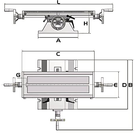 Optimum KT 210 – Koordinieren Tisch
