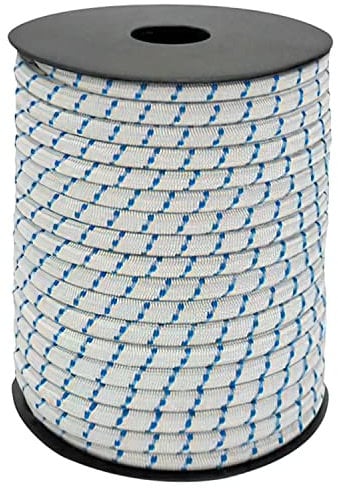 Cuerda Elástica Forrada 6 mm. Rollo de 100 Metros