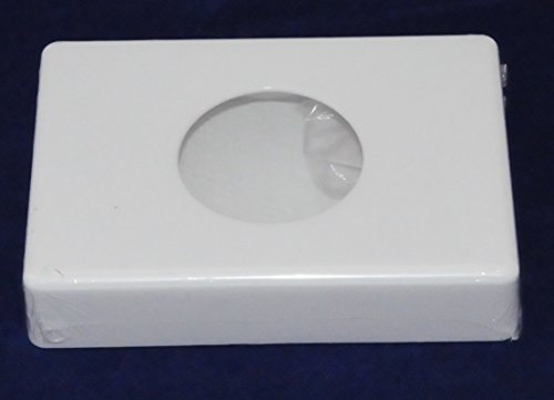 Dispenser box for hygiene bags, white