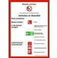 Brandschutzordnung selbstklebend DIN 14096 Teil A