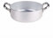 Agnelli ALMA10634 Cacerola Baja con 2 Asas en Acero, Aluminio Profesional 3 mm, 34 cm