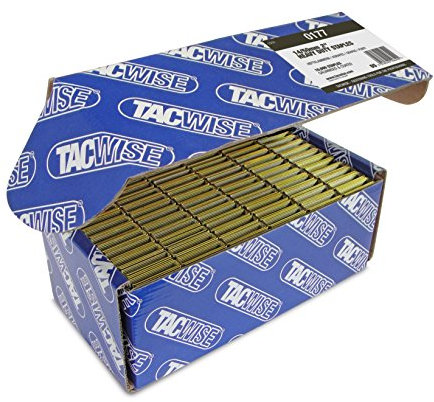 TACWISE 0177 Grapas de Tipo 50 mm, Metalalizado, 14 / 50mm, Set de 10000 Piezas