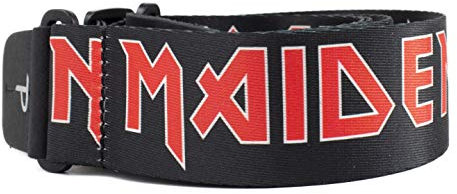 Perri's Leathers Ltd. - Gitarrengurt - Polyester - Iron Maiden - Einstellbar - Für Akustik-/Bass-/Elektro-Gitarren - Made in Canada (LPCP-1380)