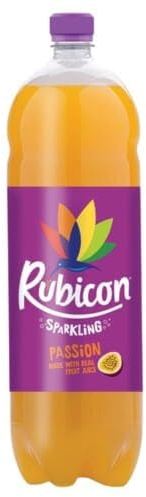 Rubicon Passion Sparkling Fruit Soft Drink, 2L Bottle