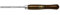Kirschen 1558016 - Scalpello in acciaio super rapido, manico lungo in legno