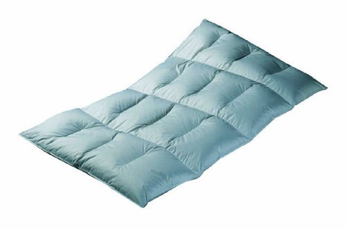 Bettenhaus Daunendecke, 4 K Steppbett, ÜBERGANG medium, 100x135 cm (Kinderbett), 60% Daunen / 40% Federn kanadisch, 600 gr.