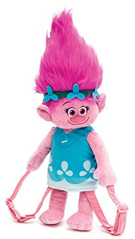 Joy ToyTrolls 67696 Rucksack, Plüsch, bunt