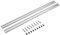 Hangman Z-18 - Percha de espejo y cuadros resistente con tornillos sin anclaje Walldog, aluminio, 18 pulgadas
