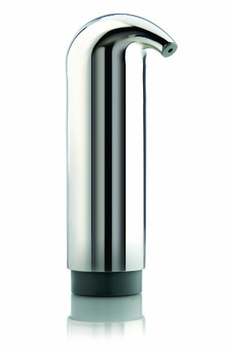 Eva Solo 567891 Seifenspender, Edelstahl poliert, 180 ml, Höhe 18 cm, Silber