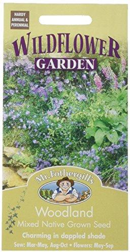 Mr Fothergill's 21164 Flower Seeds, Woodland Mixture, Mixed