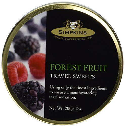 Simpkins Travel Sweets Tin 200g - Forest Fruit Flavour-PACK OF 3 [Misc.] [Misc.]