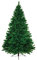 BB Sport Christbaum Weihnachtsbaum 210 cm Mittelgrün PVC Tannenbaum Künstlich Standfuß Klappsystem