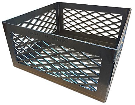 Total Control BBQ Charcoal Basket, 12 x 12 x 6 inches, Smoker