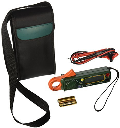 Extech 380941 Mini Misuratore con Pinza Amperometrica ad Alta Risoluzione da 200-Ampere Ac/Dc