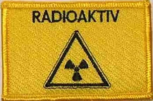 U24 Aufnäher Radioaktiv Aufbügler Patch