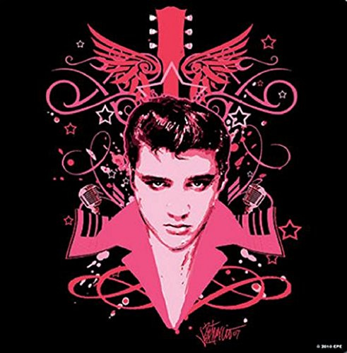 Elvis Presley Untersetzer Lets Face It Nue offiziell 9.5cm x 9.5cm Single One Size