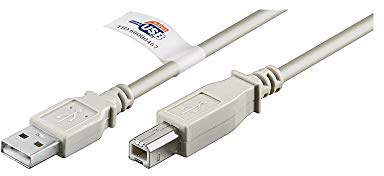 Goobay USB AB 180 HiSpeedCert 2.0 USB Anschlusskabel A/Stecker - B/Stecker 1.8 m