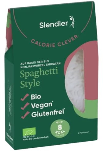 6x Slendier Bio-Spaghetti aus Konjak 400g