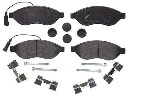 BREMBO Bremsbeläge vorne (Satz) P23143 | Kompatibel mit: CITROËN JUMPER II Bus, JUMPER II Kasten, JUMPER II Pritsche/Fahrgestell, FIAT DUCATO Bus, DUCATO Kasten
