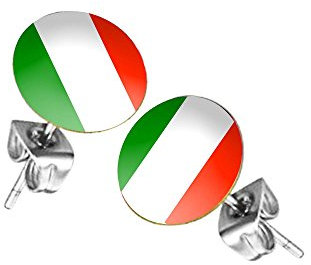 Taffstyle Fanartikel Ohrringe für Fußball WM & EM - Italien