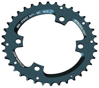 Stronglight SA Unisex – Erwachsene MTB Shimano Kettenblatt, Schwarz, 36(26) Z