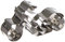 Städter 199880 Ausstechform, Motorrad Edelstahl, 7 cm, Silber