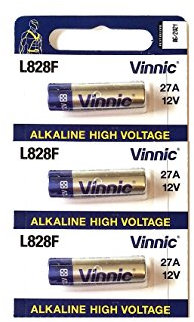 Vinnic Battery 27 A High Voltage 12 V (Pack of 3)