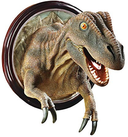 Design Toscano T-Rex Dinosauriertrophäe, Wandskulptur