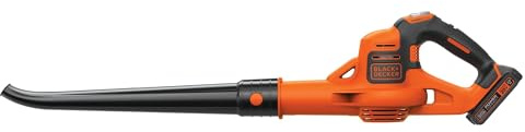 BLACK+DECKER 20V MAX* Cordless Sweeper with Power Boost, Leaf Blower with Battery and Charger (LSW321)