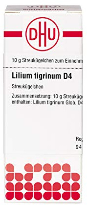 DHU Lilium tigrin D4 Streukügelchen, 10 g Globuli