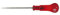 Stubai 349001 Reaming Awl with Square Blade, Silver/Red, 60 mm