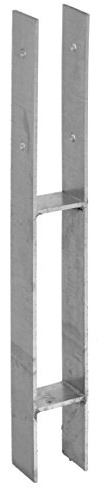 Connex Pfostenträger H-Form 121 x 60 x 600 x 6 mm, feuerverzinkt, HV4285