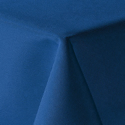 amp-artshop Tischdecke Leinen Optik Eckig 90x90 cm Blau - Farbe, Form & Größe wählbar mit Lotus Effekt - (E90x90Blau)