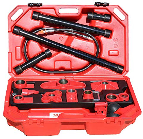 AB Tools-Neilsen Portable Speicalist Push Ram Vehicle Auto Body Repair Attachment Set 10 Ton