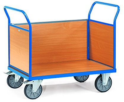 Fetra Transportgeräte mttdc2531 F 500 Wagen Transport, mit 3 Panels, 600 kg Belastung, 1000 mm x 600 mm Plattform