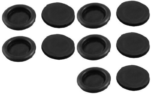 sourcing map 10 Stück Laufen Kabel Schutzhülle 60mm Durchmesser Gerüst Gummi Ösen Schwarz de
