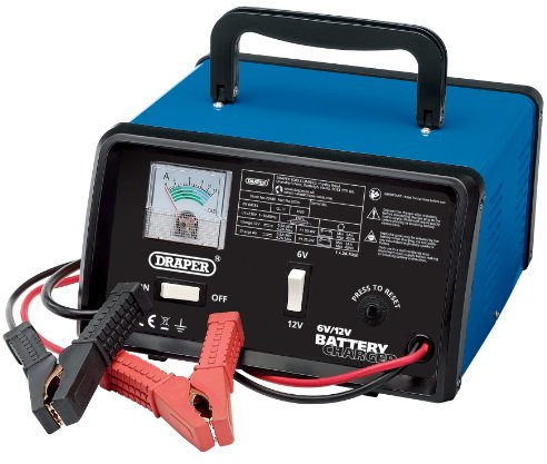 Draper 20486 Battery Charger, 6/12V, 4.2A