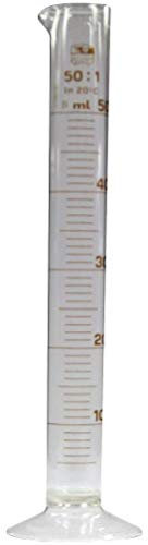 MESSZYLINDER Glas 50 ml graduiert 1 St